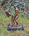 Эротическая статуэтка секса из бронзы