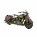 Металлическая модел военного мотоцикла 2
