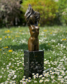 Эротическая бронзовая статуя Торса - обнаженная женщина