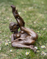 Эротическая бронзовая статуэтка обнаженной женщины - растяжка 3