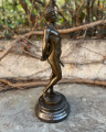 Эротическая бронзовая статуэтка обнаженного мужчины 2