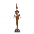 Современная бронзовая статуя - обнаженная женщина 2