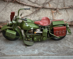 Металлическая модел военного мотоцикла 2
