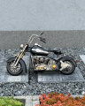 Металлическая модел мотоцикла harley