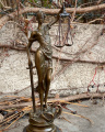 Малая скульптура Правосудия - Фемиды из бронзы