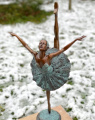 Статуя балерины из Венской бронзы