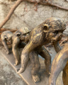Статуя Эволюция человека - Антропогенез из полирезина
