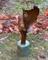 Статуя Поцелуй двух лиц из бронзы