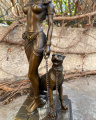 Бронзовая статуэтка - Клеопатра