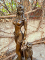 Бронзовая статуэтка - Клеопатра