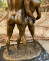 Бронзовая статуэтка - Два обнаженные мужчины - Геи 2
