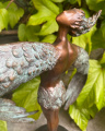Венская бронзовая статуэтка Ангел расправил крылья