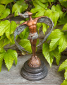Венская бронзовая статуэтка Ангел расправил крылья 