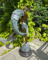 Красивая скульптура Икар венская бронза