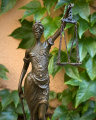 Малая скульптура Правосудия - Фемиды из бронзы 2